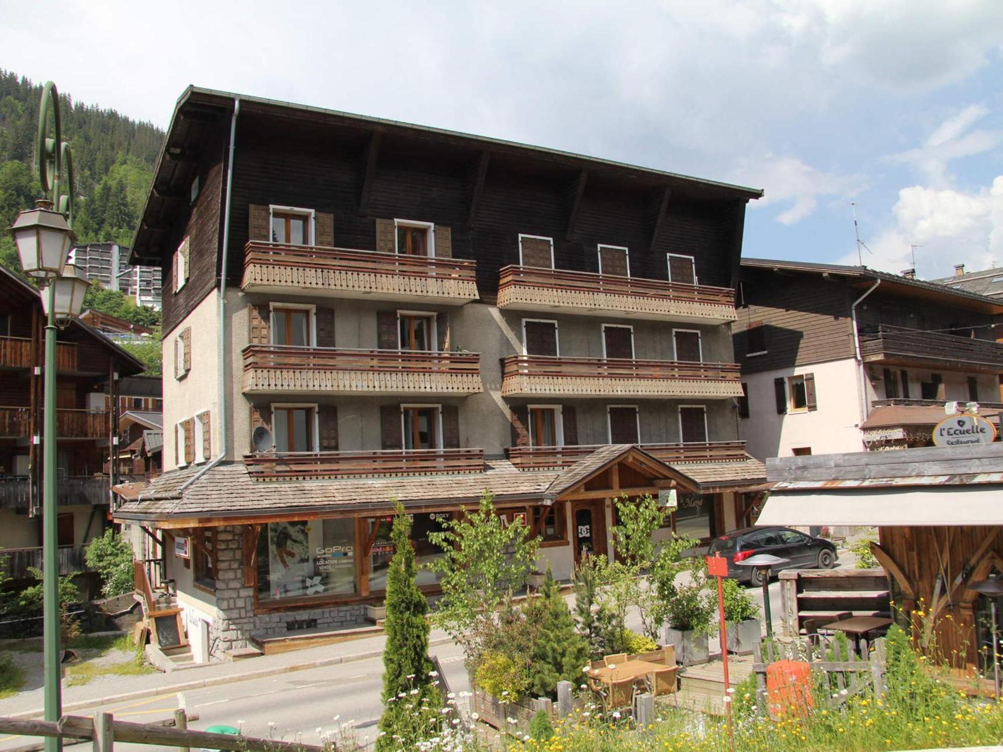 Appartement 3 Pieces Avec Balcon Et Wifi Au Centre De La Clusaz - Fr-1-459-20 외부 사진